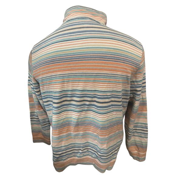 L.L. Bean Pullover Men’s Large Reg 1/4 Zip Comfort Stretch Performance Pique - Picture 3 of 6